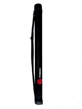 Poison by Predator 1x1 Hard Tube Pool Cue Case for 1 Butt & 1 Shaft Black